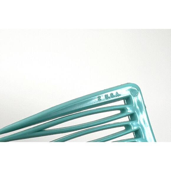 Vintage Lot Goody Hair Side Combs Pastels Peach Blue Pink Yellow Pull Clips (11) main image 8